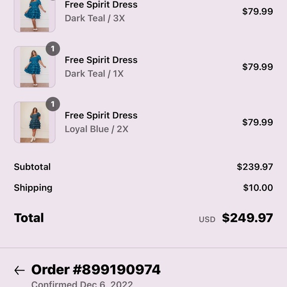 JessaKae Blue and White Smocked Tiered Sundress - Picture 8 of 9